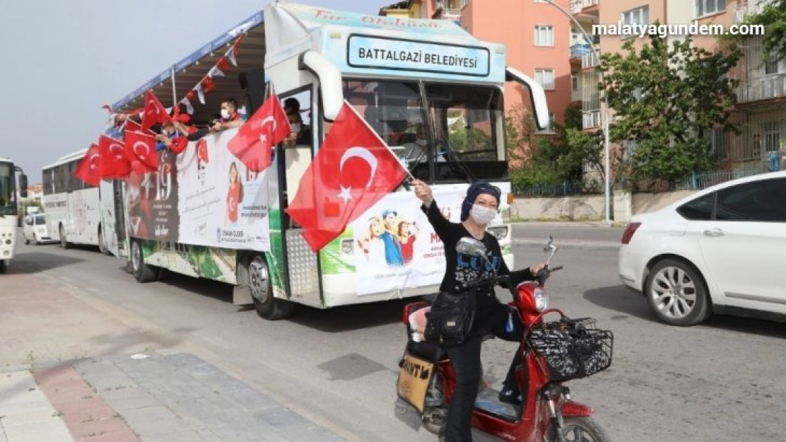 Battalgazi'de 19 Mayıs coşkusu