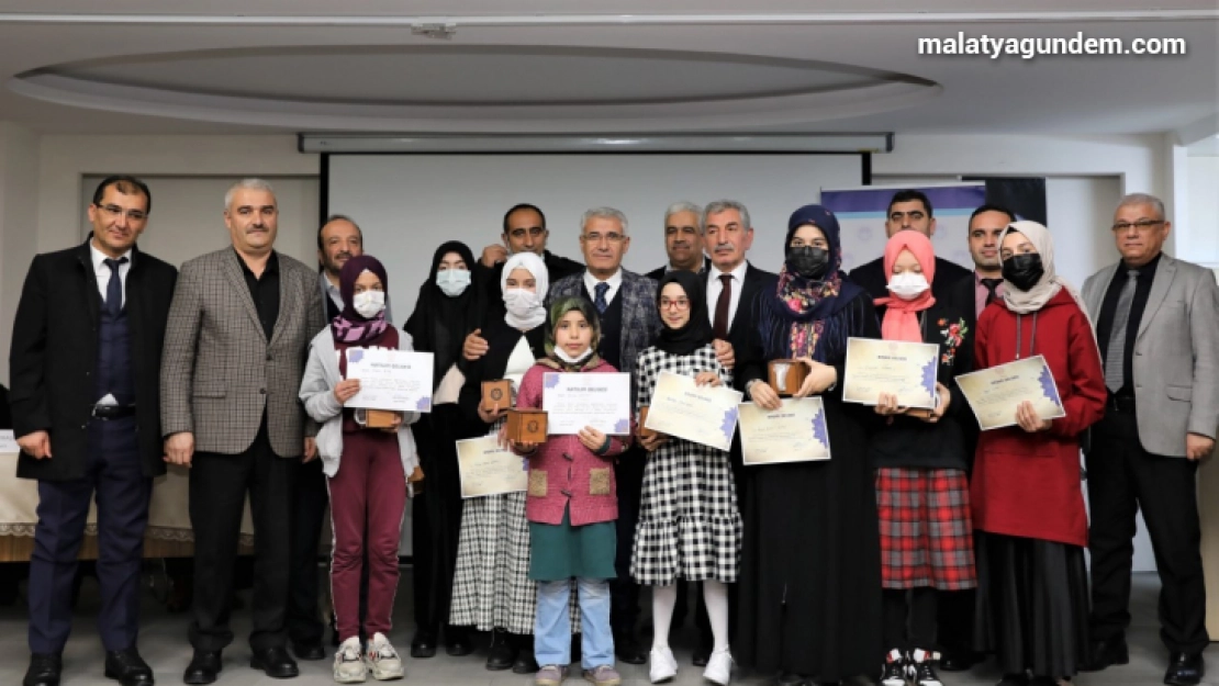 Battalgazi'de Kur'an-ı Kerimi güzel okuma yarışması düzenlendi