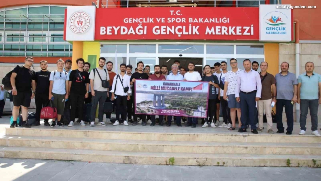 Battalgazi'de öğrenciler, Çanakkale'ye uğurlandı