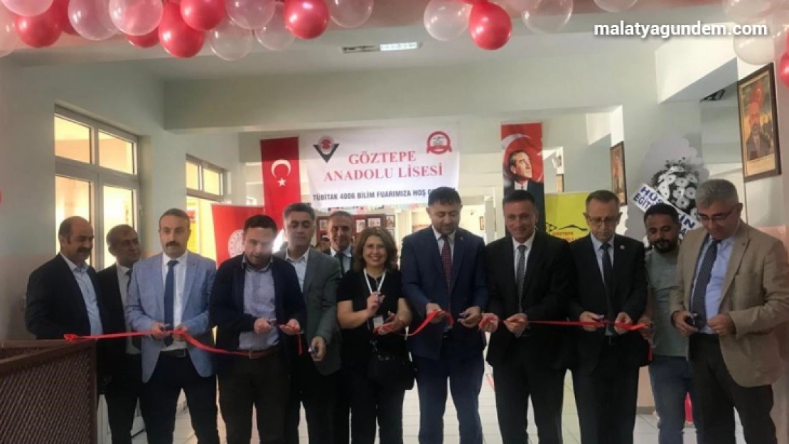 Battalgazi'de TÜBİTAK 4006 Bilim Fuarı açıldı