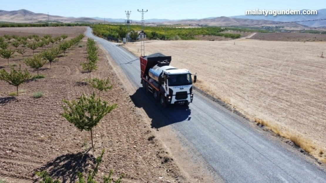 Battalgazi'deki kırsalda asfaltsız yol kalmıyor