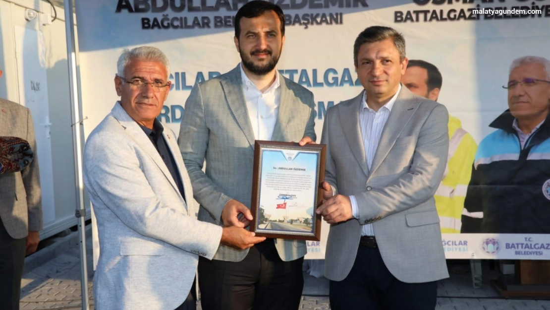 Battalgazi ile Bağcılar Belediyesinden kardeşlik buluşması