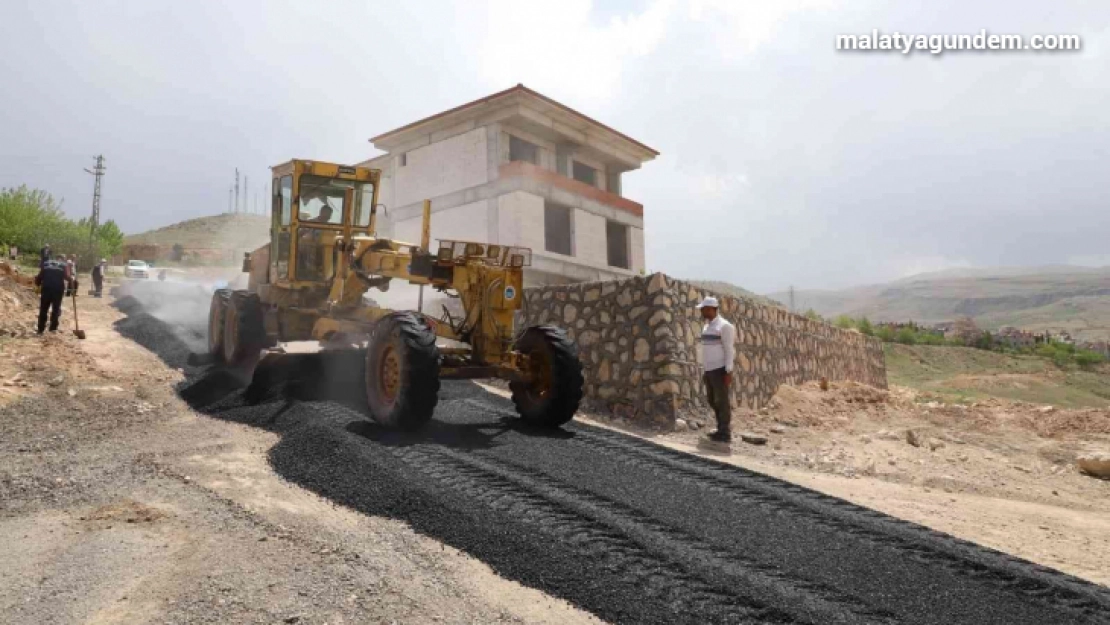 Battalgazi Yıldıztepe'de asfaltlama çalışmaları