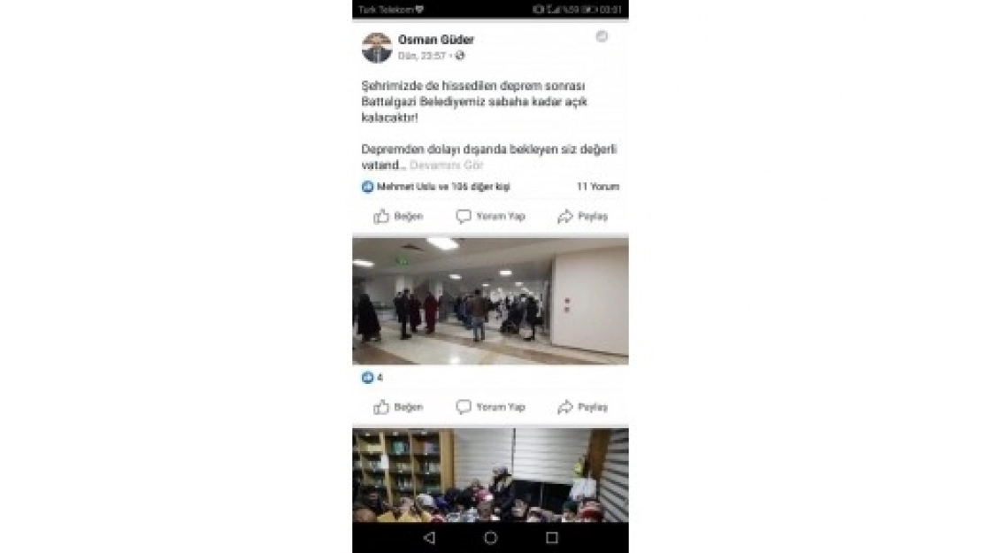 Battalgazi Belediyesi Kapılarını Vatandaşlara Açtı