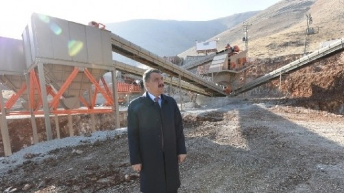 Konkasör Tesisi Modern Hale Getirildi