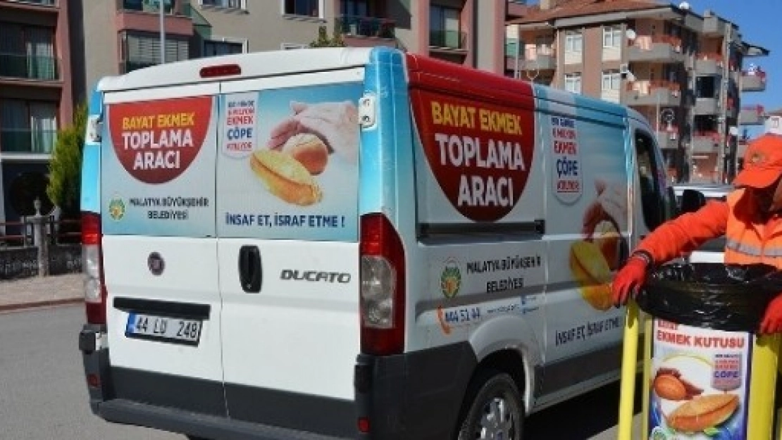 Bayat Ekmek Kutuları'nda Aylık 17 Ton Ekmek Toplanıyor