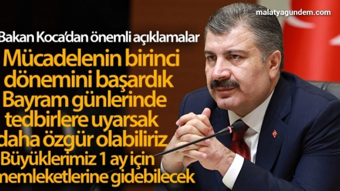 Bayramdan sonraki günler daha özgür olacak