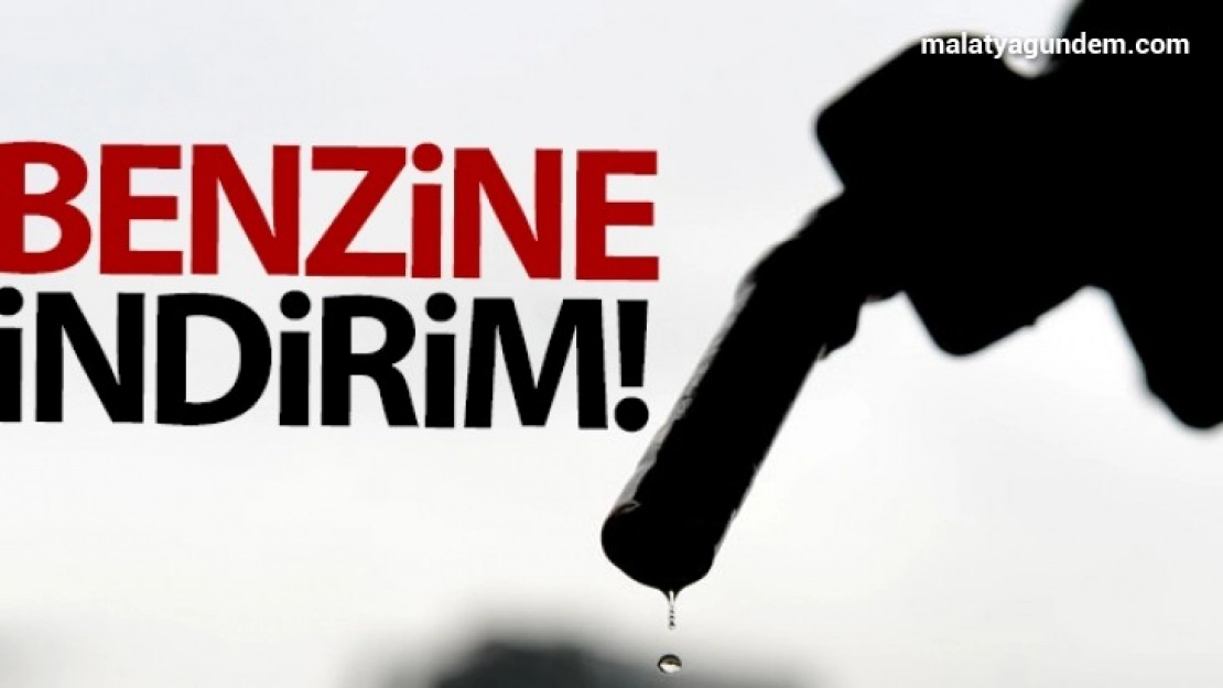 Benzin fiyatlarına indirim geldi