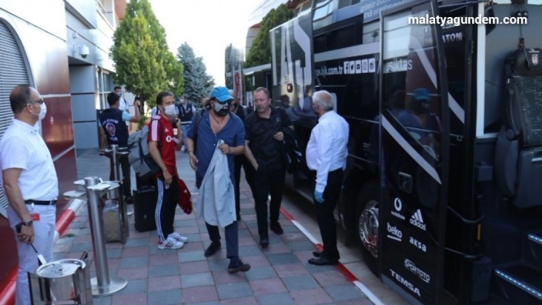 Beşiktaş kafilesi Malatya'ya geldi