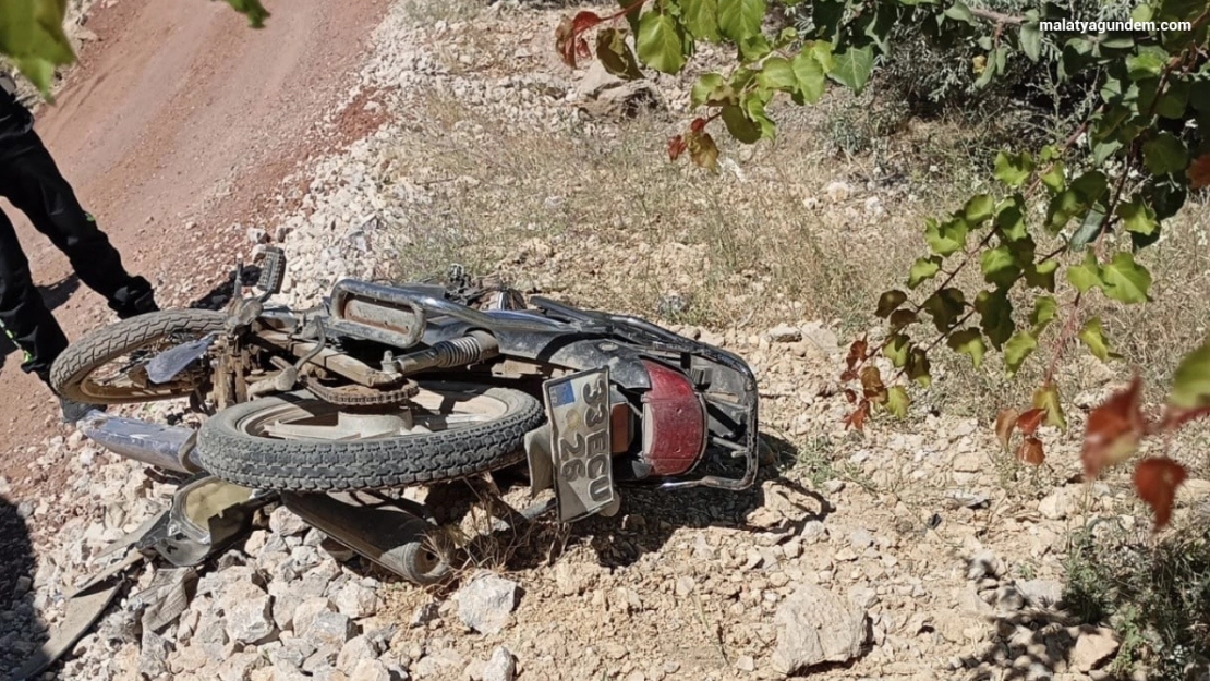 Beton mikser ile motosiklet çarpıştı: 1 kişi yaralandı