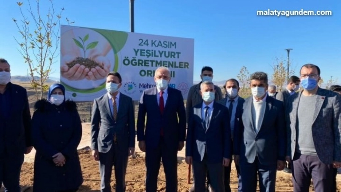 Beylerderesi'ne Öğretmenler Ormanı kuruldu