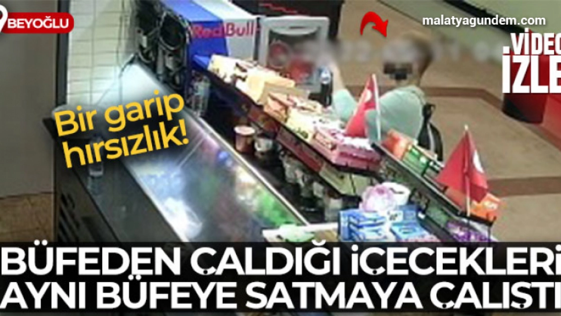 Beyoğlu'nda bir garip hırsızlık