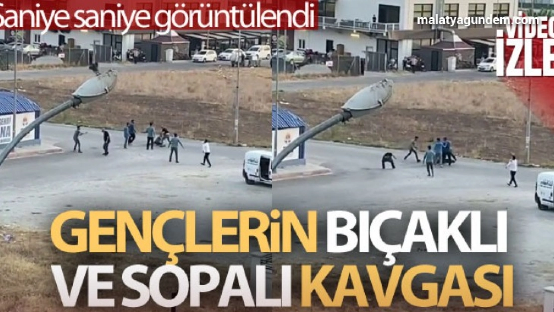 Bıçaklı ve sopalı kavga