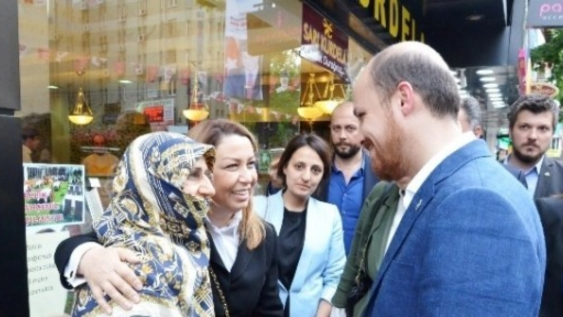 Bilal Erdoğan, Malatya'da Esnafı Ziyaret Etti