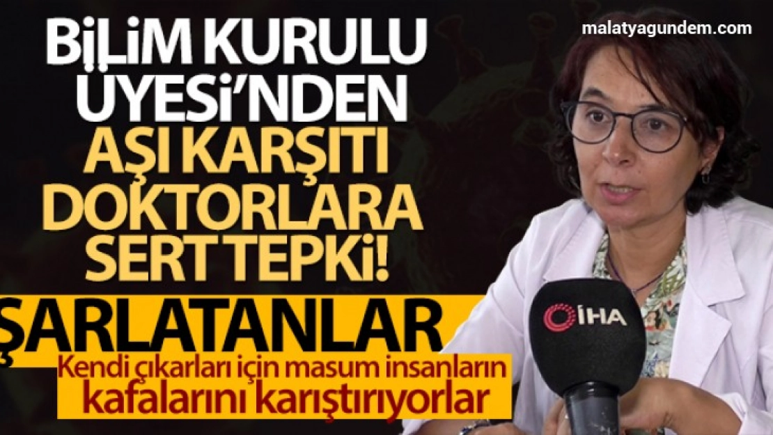 Bilim Kurulu Üyesi Yavuz ateş püskürdü: 'Şarlatanlar'