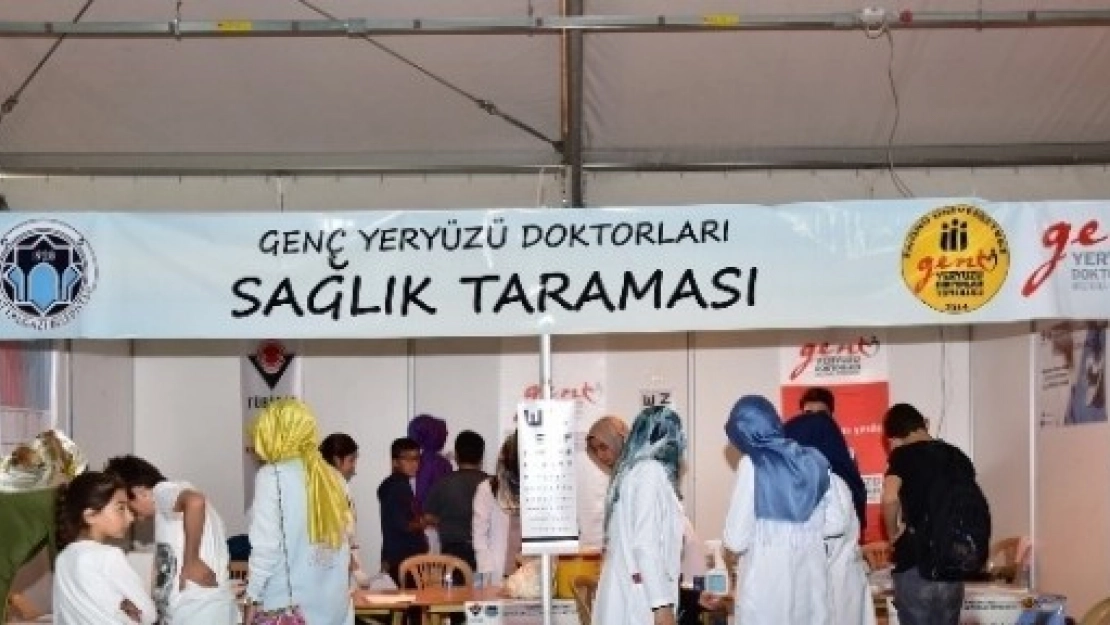 Bilim Şenliği Kapsamında Sağlık Taraması Yapıldı