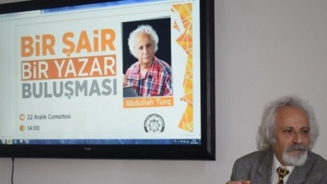 'Bir Şair Bir Yazar Buluşması'