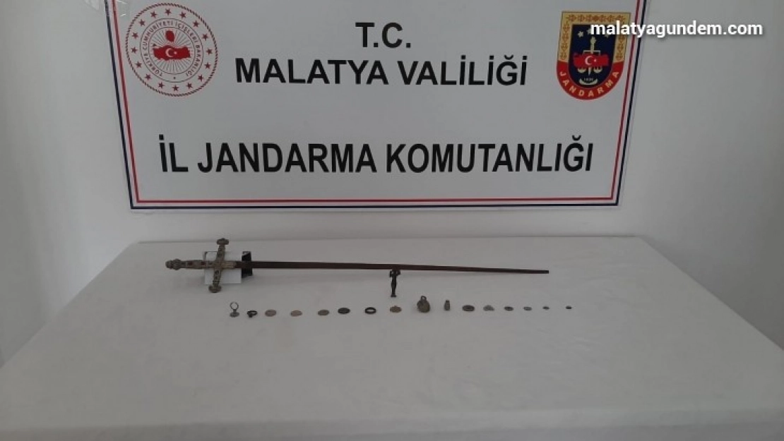 Bizans dönemine ait tarihi eserler ele geçirildi