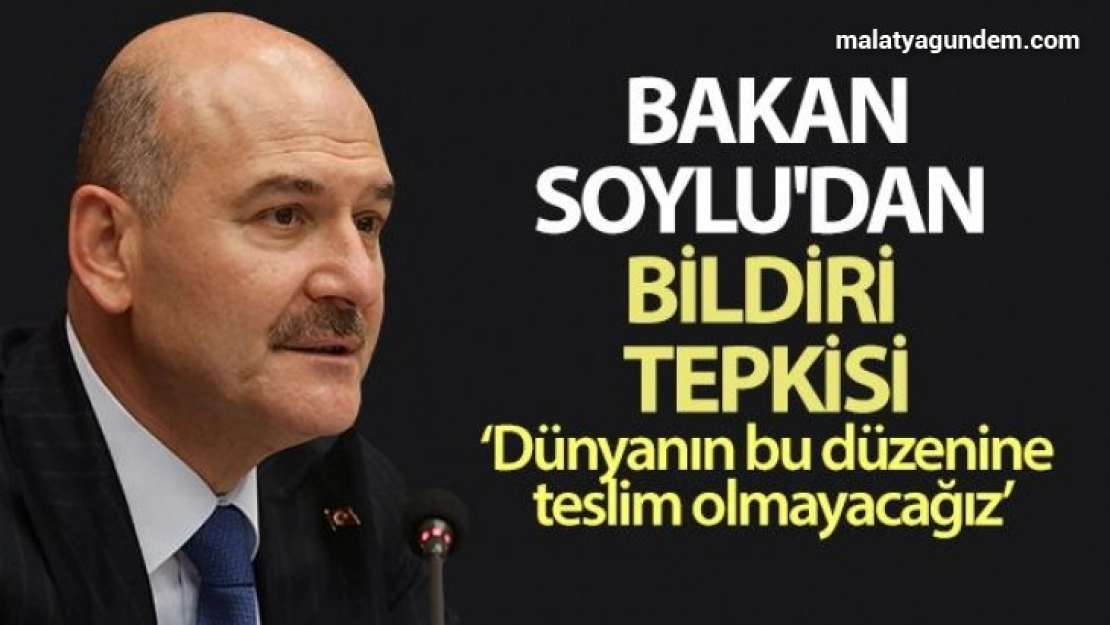 Bizi dünyanın düzenine teslim etmek isteyenler tarafından sufle edilmiş bir bildiridir