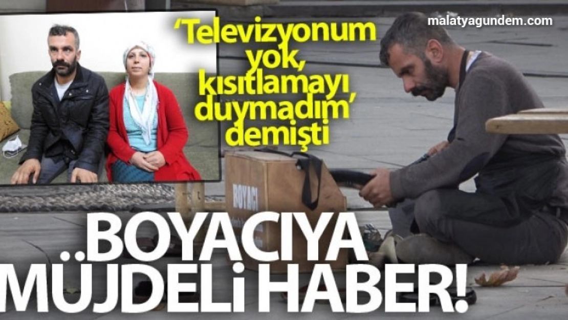 Boyacı Mehmet'e müjdeli haber