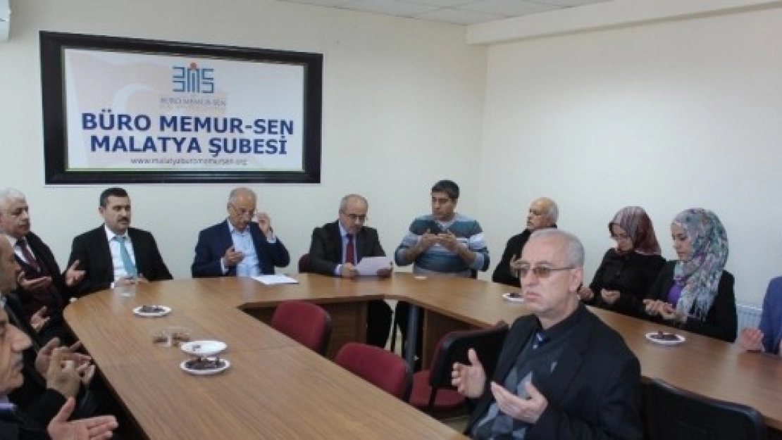 Büro Memur-Sen'den 'Zeytin Dalı Harekatı'na Destek