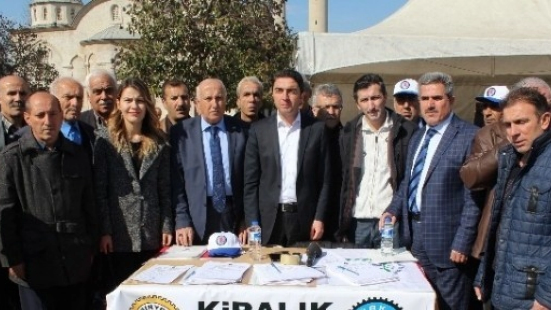 CHP'den 'Kiralık İşçiliğe Hayır' Kampanyasına Destek