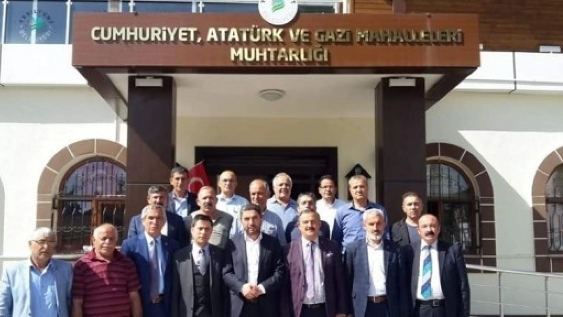 CHP'li Kiraz'dan Yeşilyurt Muhtarlar Derneği'ne Ziyaret