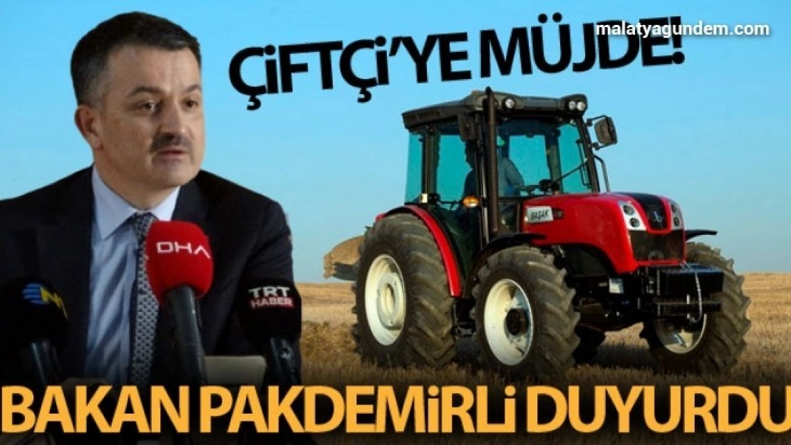 Çiftçiye müjde! Bakan Pakdemirli duyurdu: 'Destek ödemeleri bugün başlıyor'