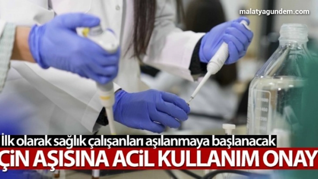 Çin aşısına başlanıyor!