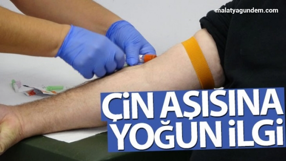 Çin aşısına yoğun ilgi