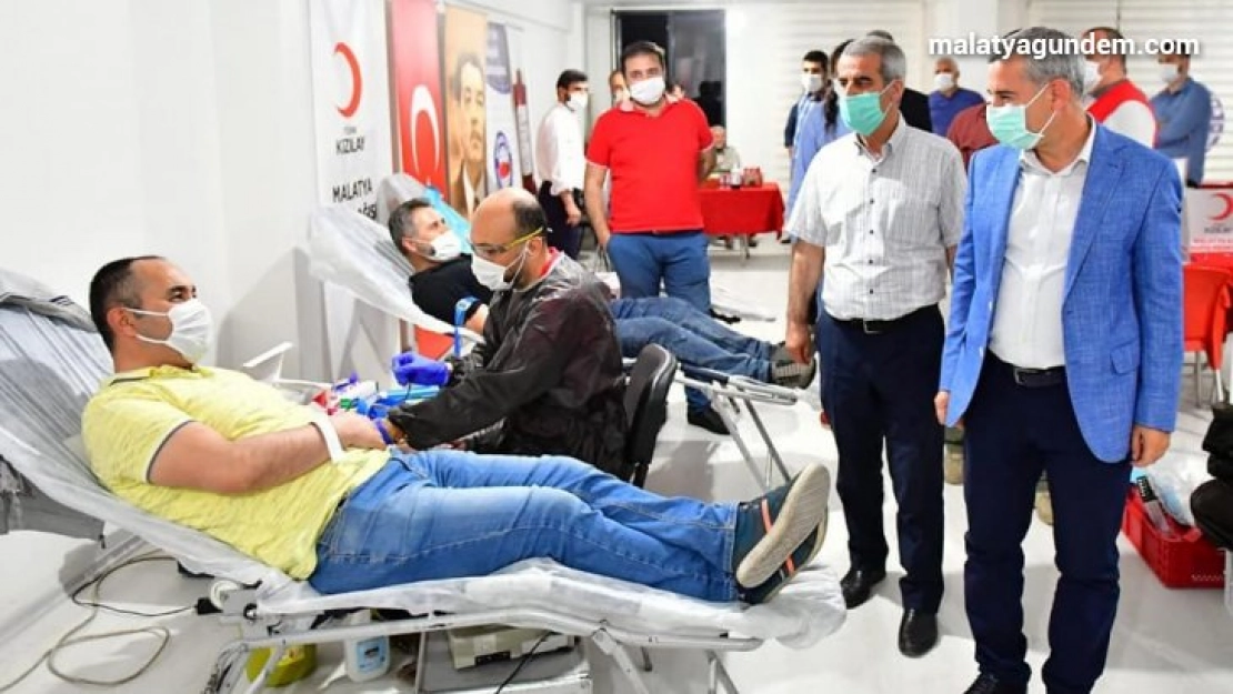 Çınar, kan kampanyasına destek istedi