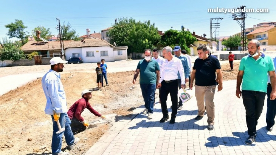 Çınar, Melekbaba'da park alanını inceledi