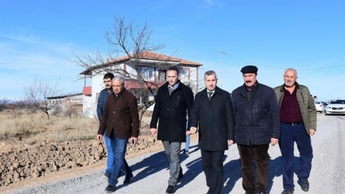 Çınar, yol Açma Çalışmalarını İnceledi