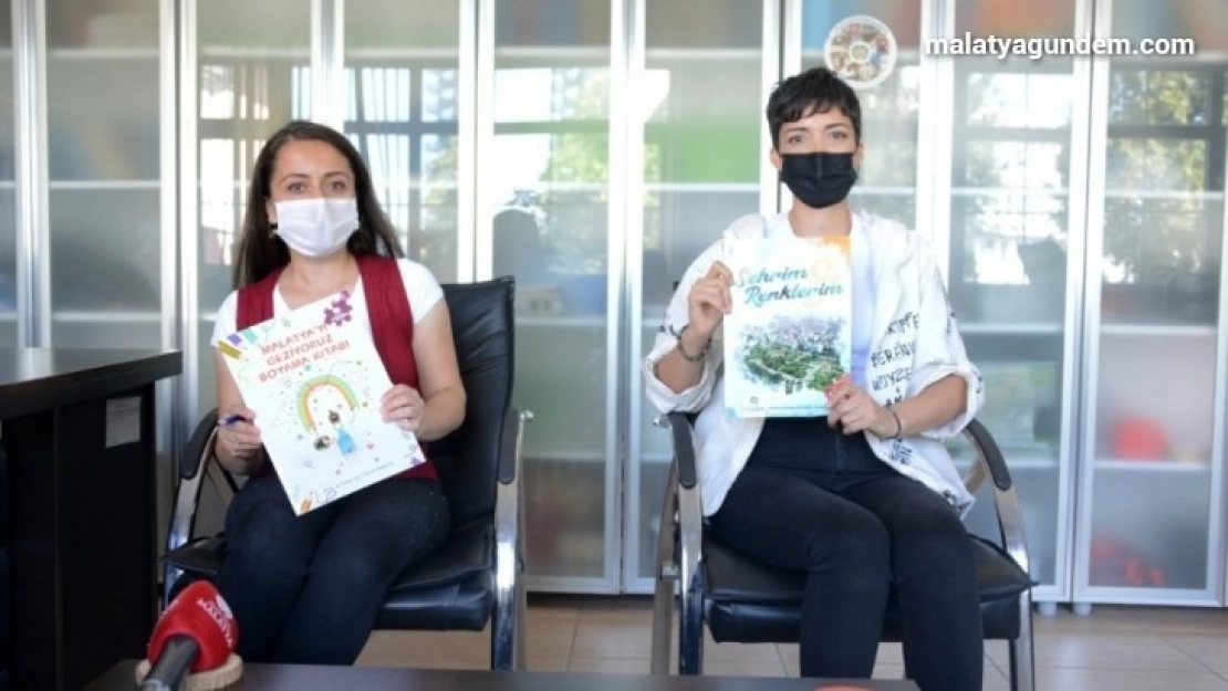 Çocuklar, Malatya'nın tarihi ve kültürel yapısını boyayacak