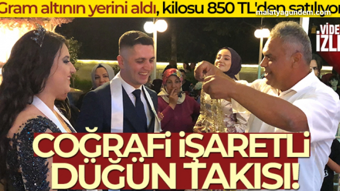 Coğrafi işaretli düğün takısı