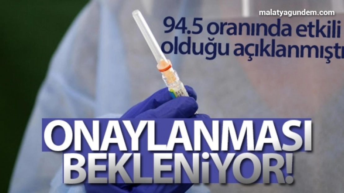 Covid-19 aşı adayını incelemeye başlandı