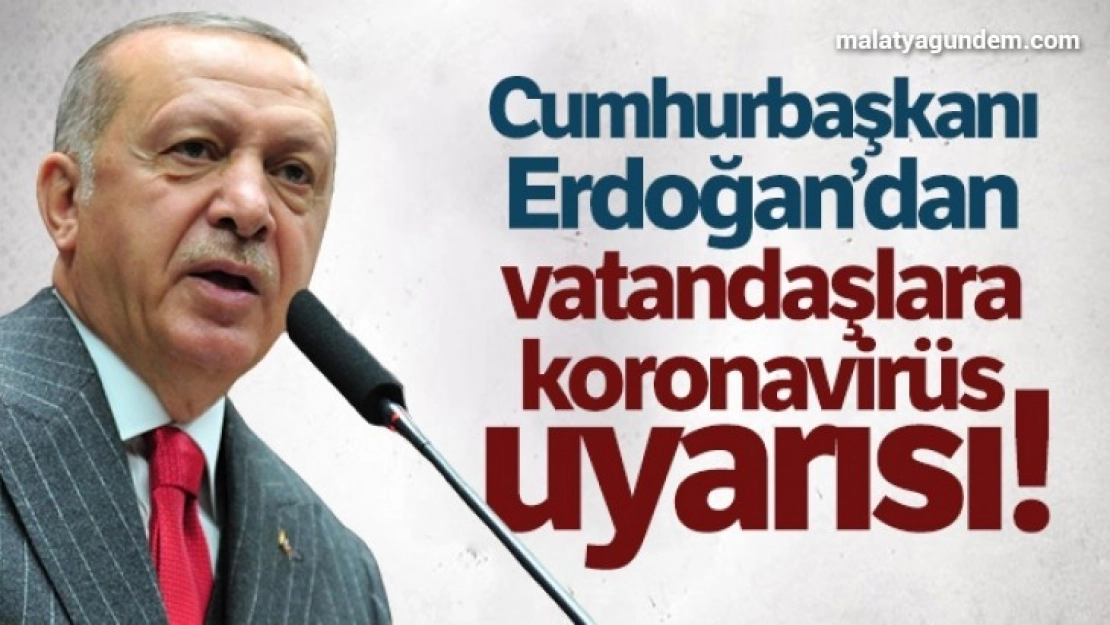 Cumhurbaşkanı Erdoğan'dan cuma namazının ardından koronavirüs tedbirleri uyarısı