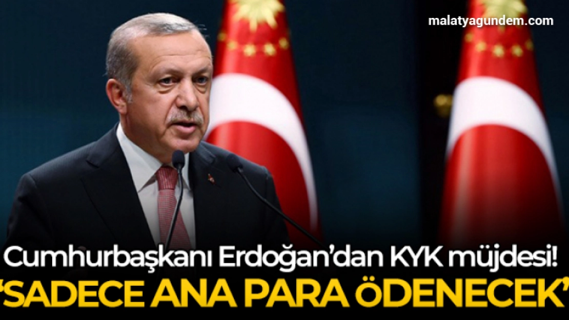 Cumhurbaşkanı Erdoğan'dan önemli açıklamalar