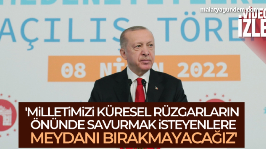 Cumhurbaşkanı Erdoğan İslam Medeniyetleri Müzesinin açılış töreninde konuştu