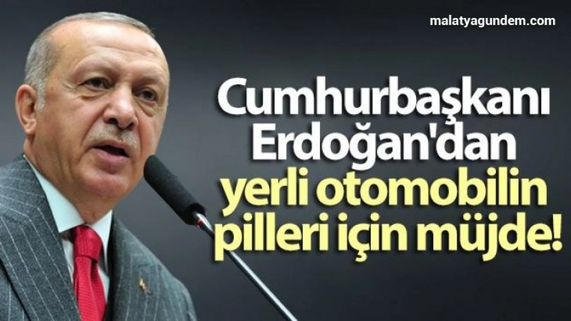 Cumhurbaşkanı Erdoğan: 'TOGG otomobilinin pillerinde kullanılacak lityumu buradan temin etmeyi planlıyoruz'