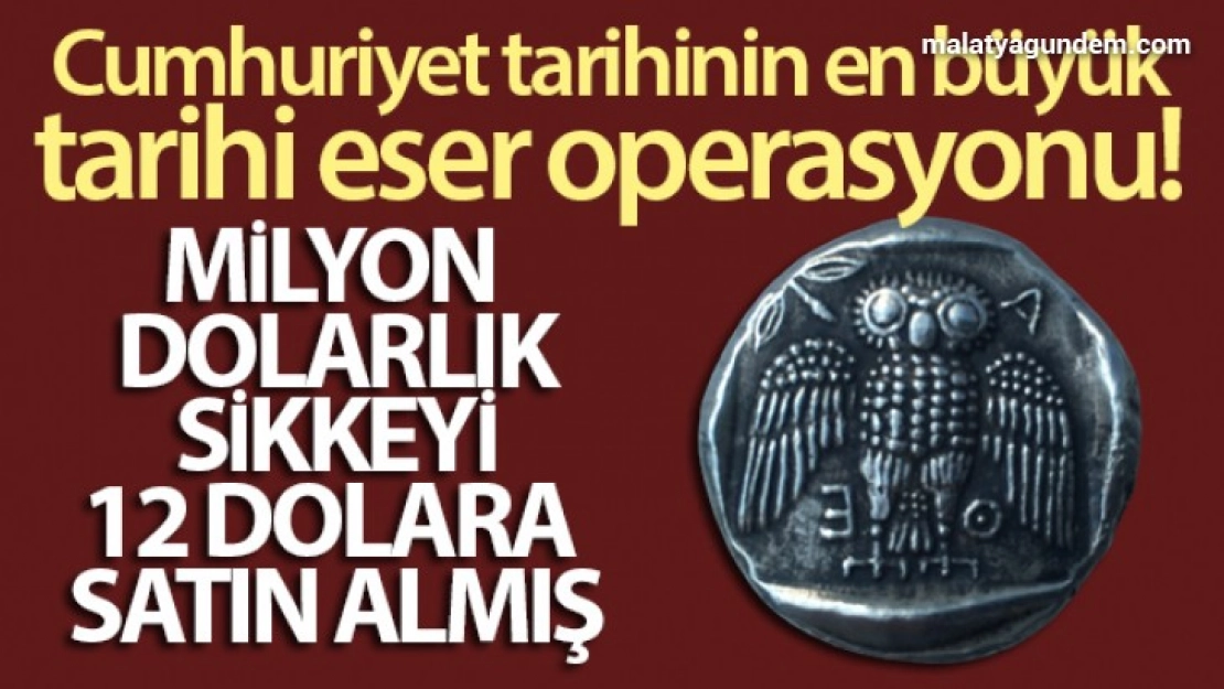 Cumhuriyet tarihinin en büyük tarihi eser operasyonu!