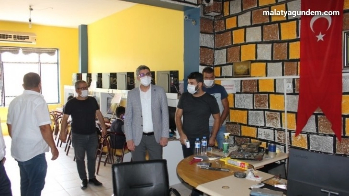 Darende'de Covid-19 denetimleri arttı