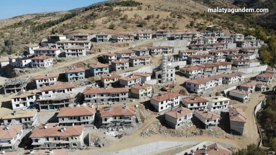 Deprem sonrası Doğanyol yeniden inşa edildi