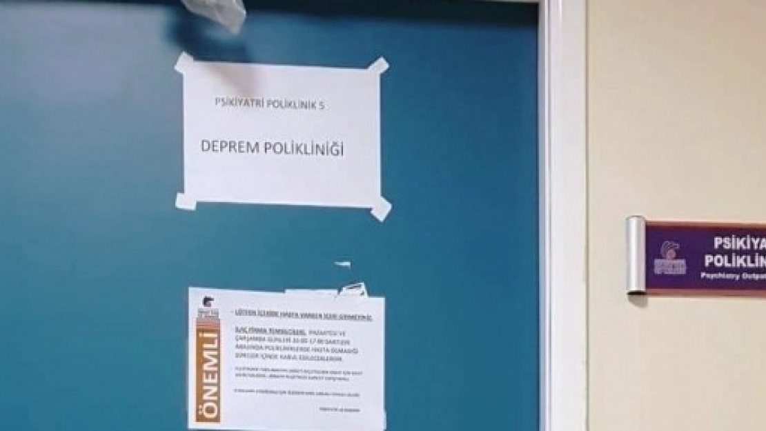 Deprem Nedeniyle Malatyalıların Psikolojisi Bozuldu