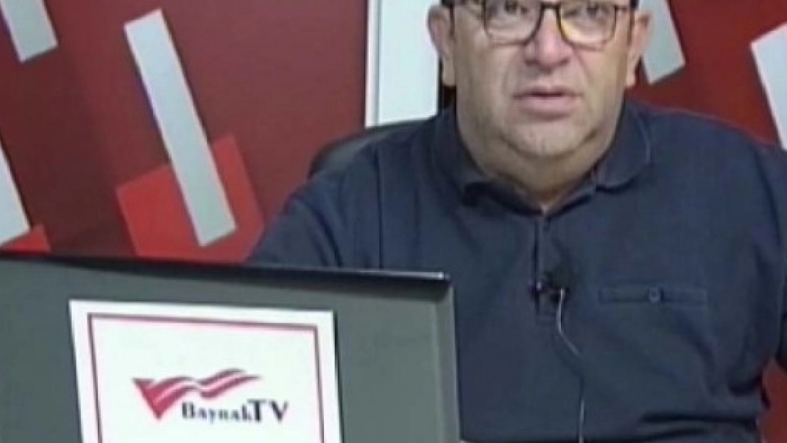 Depreme Canlı Yayında Yakalandı