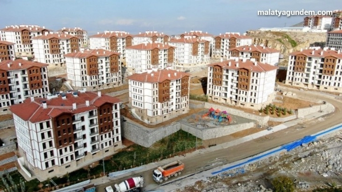Gelincik Tepesi konutlarında çalışmalar sürüyor