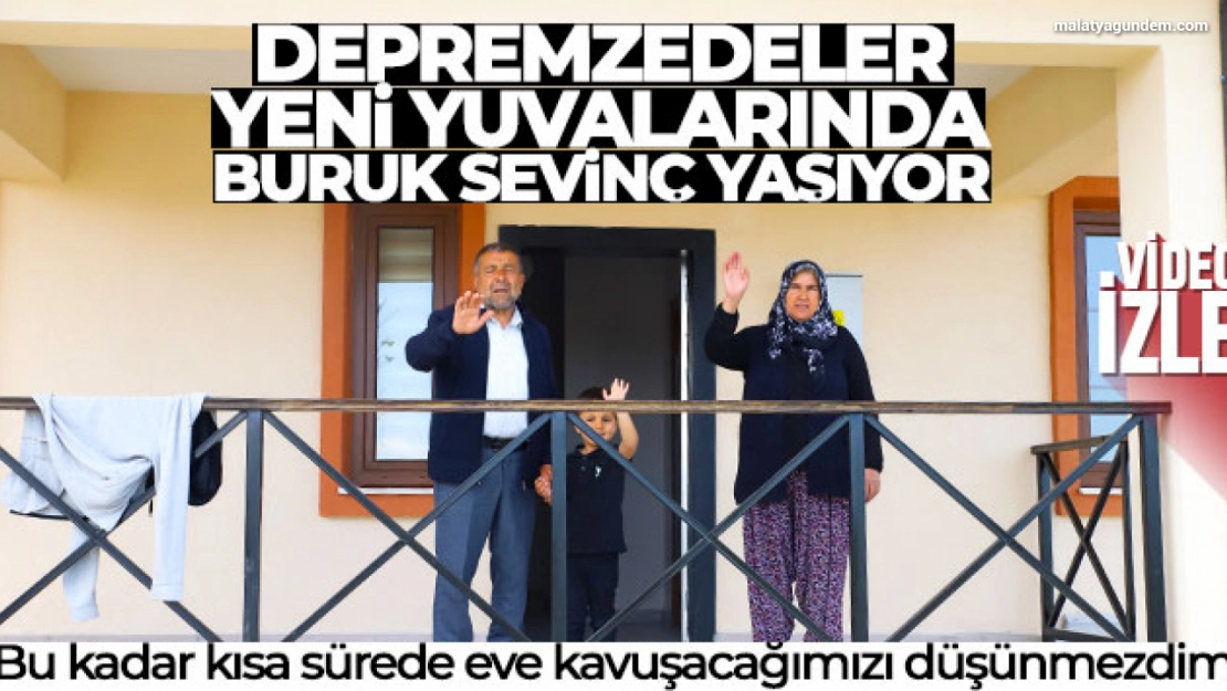 Depremzedeler yeni yuvalarında buruk sevinç yaşıyor