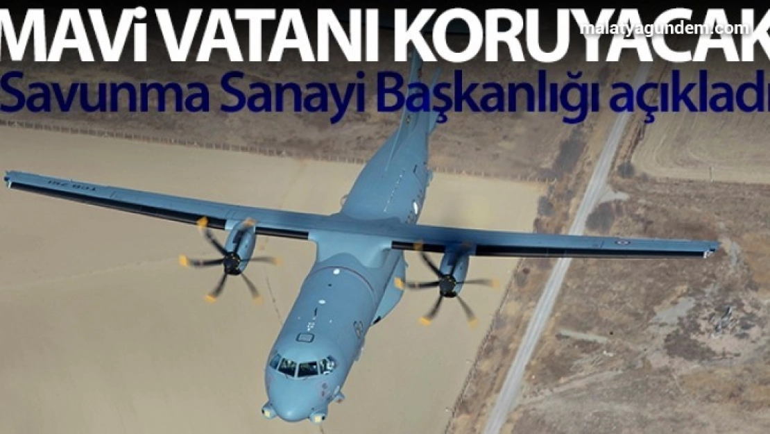 Dev deniz karakol uçağı mavi vatanı koruyacak
