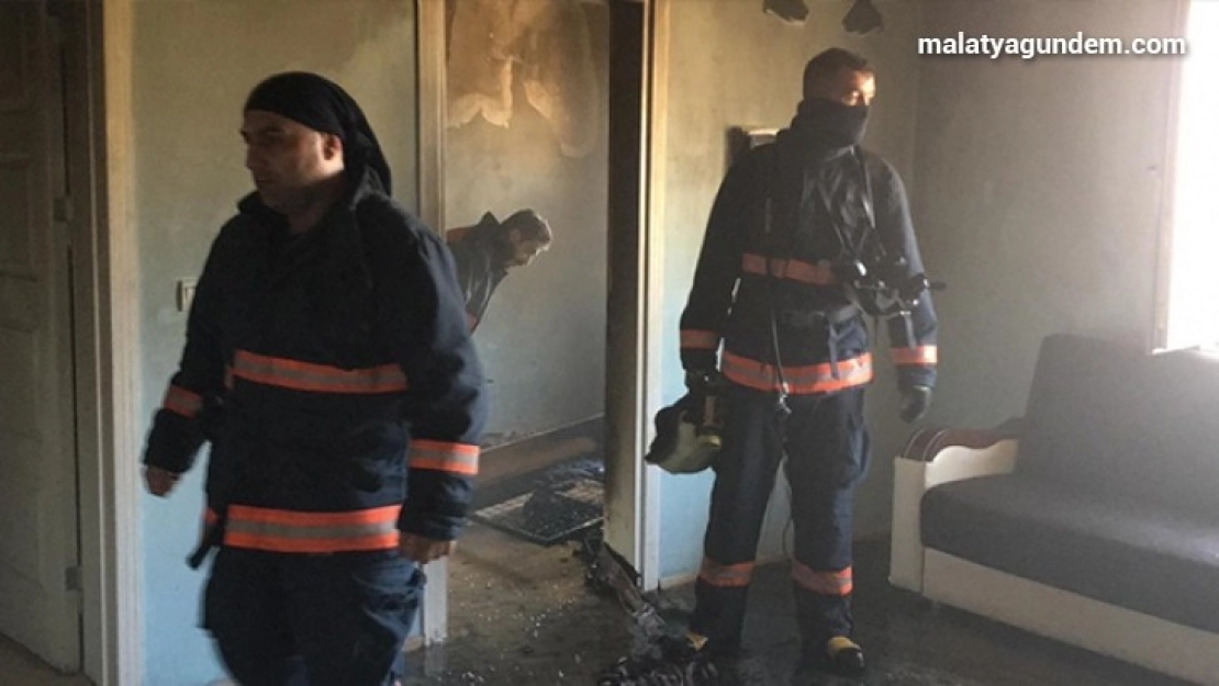 Elazığ'da yangında 8 aylık bebek öldü, 2 çocuk yaralandı