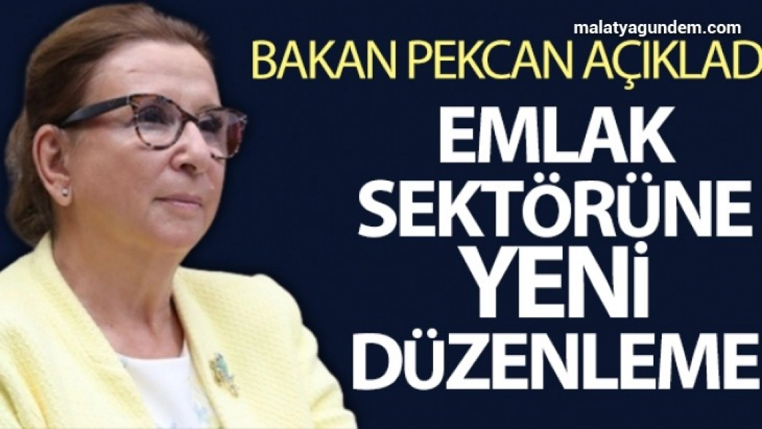 Emlak sektörüne yeni düzenleme